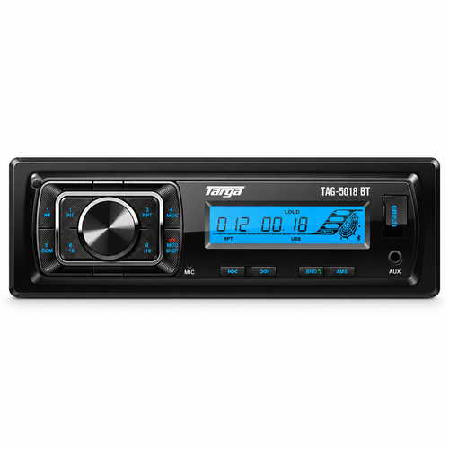 Estereo para auto Targa TaG-5018BT USB MP3 FM/AM 52w x4