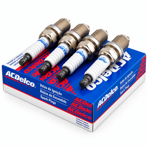 Kit de 4 bujías ACDelco para motores Renault 1.2 16V.
