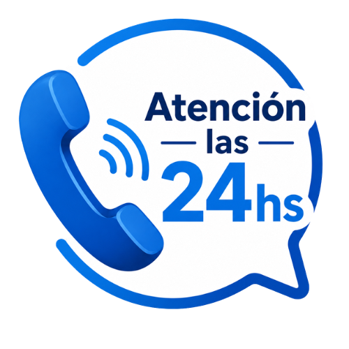 Atención telefónica 24hs